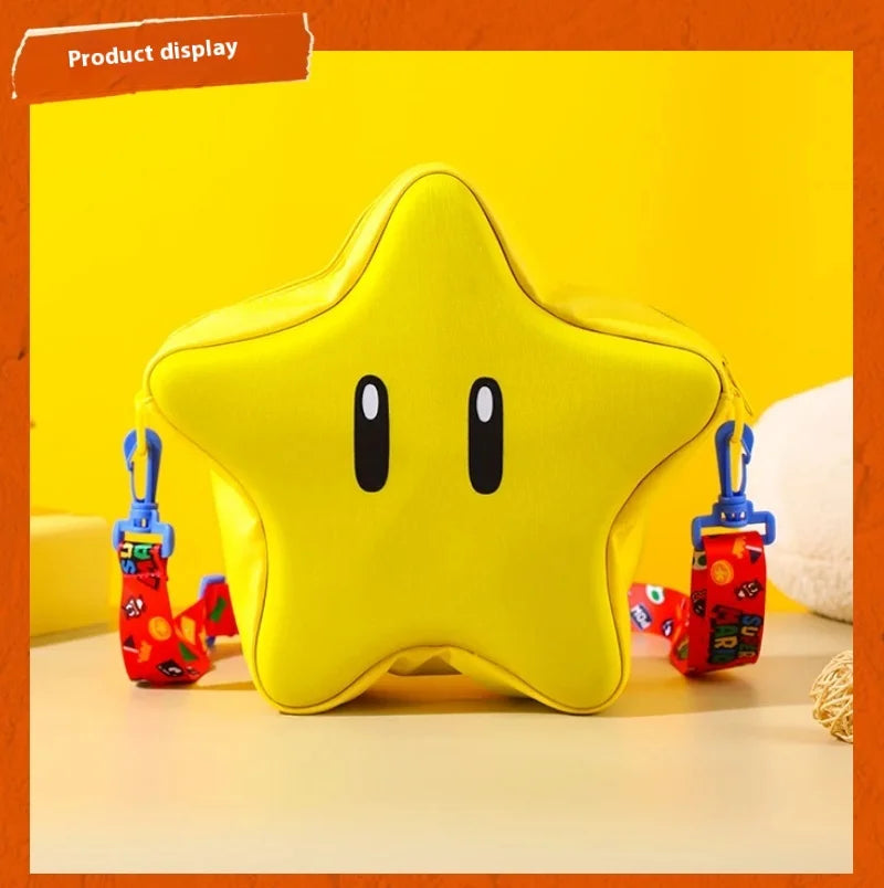 Mochila kawai forma de estrella para niño