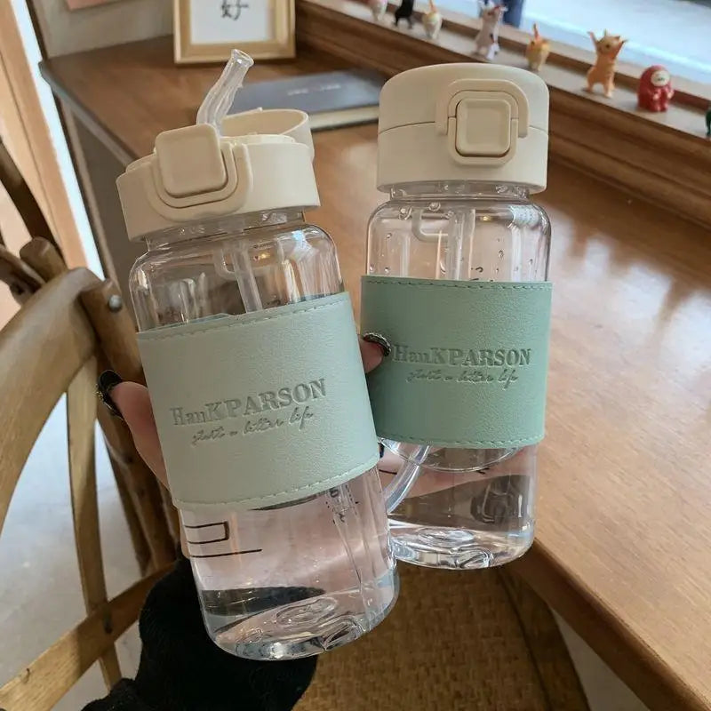 Botella de agua kawai