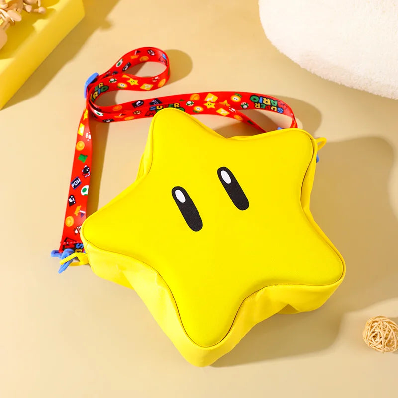 Mochila kawai forma de estrella para niño