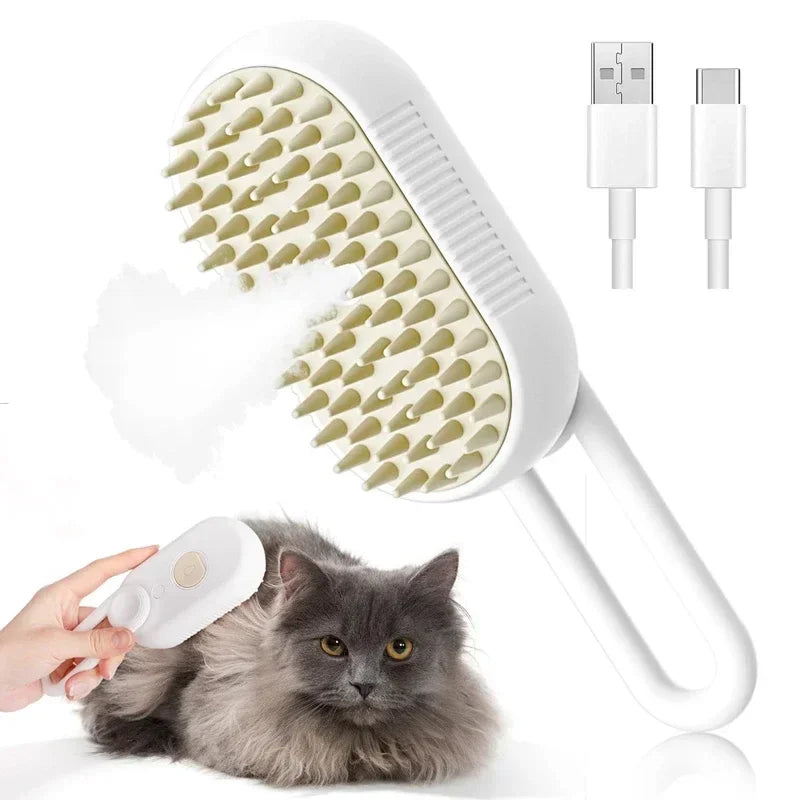 Cepillo de vapor para mascotas