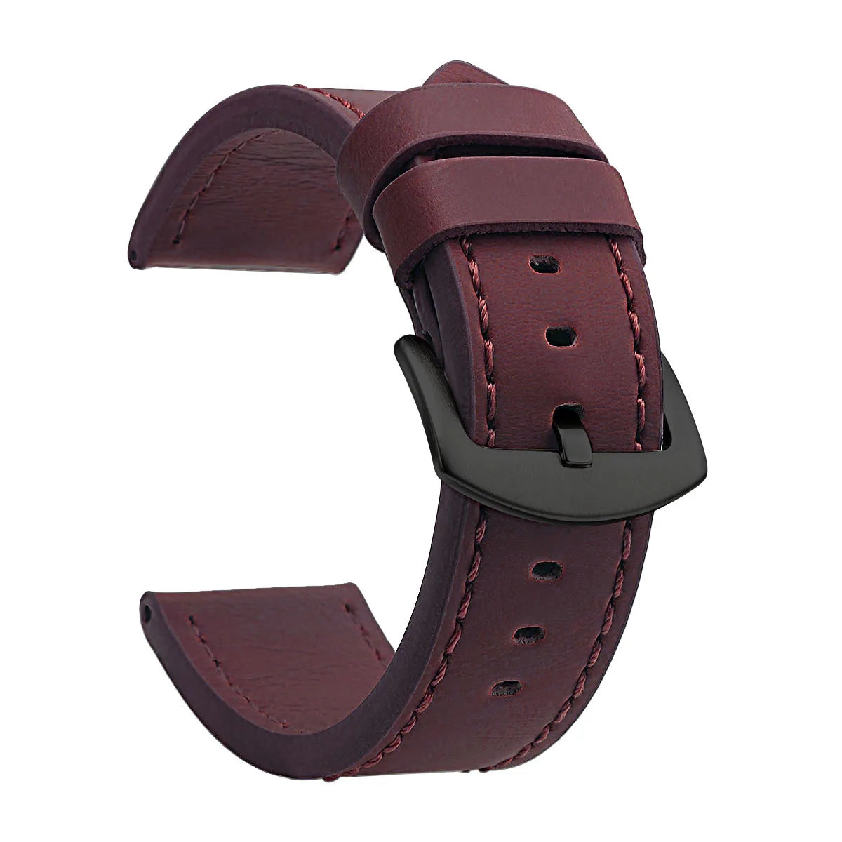 Correa Vintage de Piel SAMCO para Reloj con Hebilla de Acero inoxidable