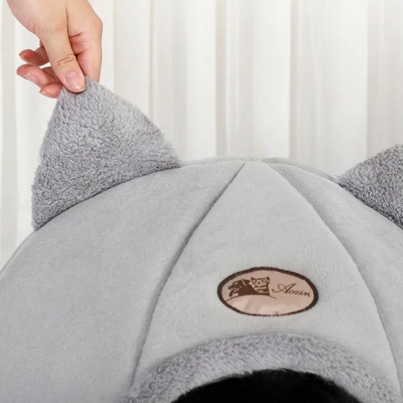 Cama para gatos a prueba de frío y cálido para invierno