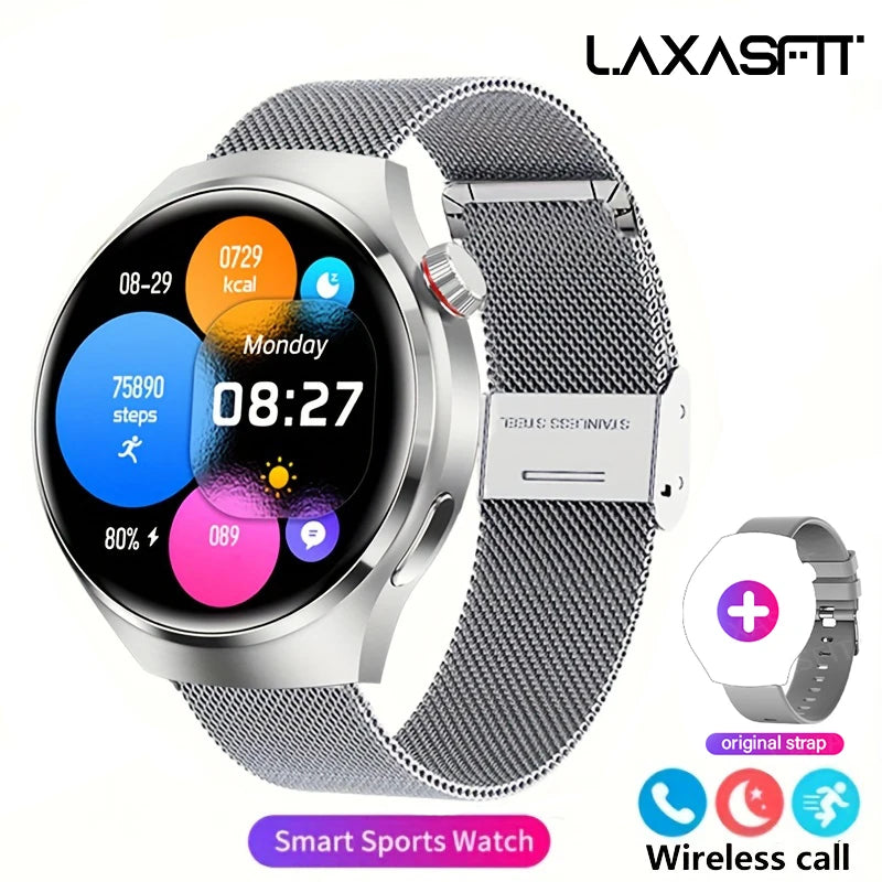 Smartwatch G.L Wear 2025 con Pantalla HD y Monitoreo de Salud