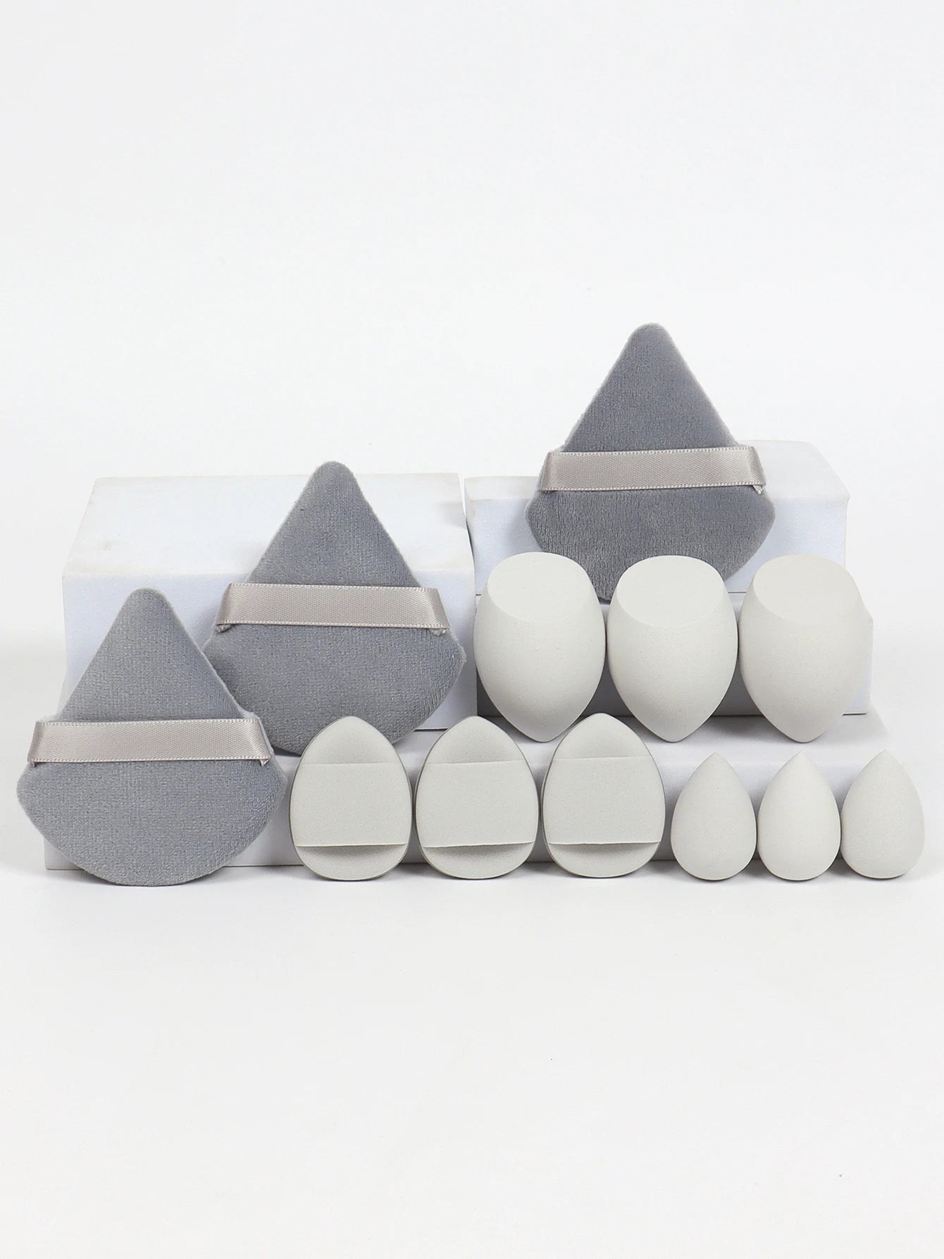 Set de Esponjas de Maquillaje 12 Piezas Multiusos
