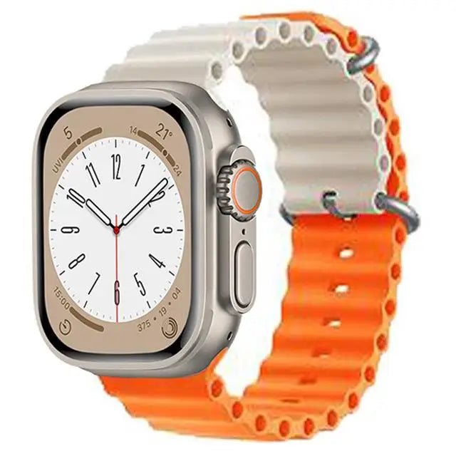 Correa Ocean de Silicón para Apple Watch Series y Ultra