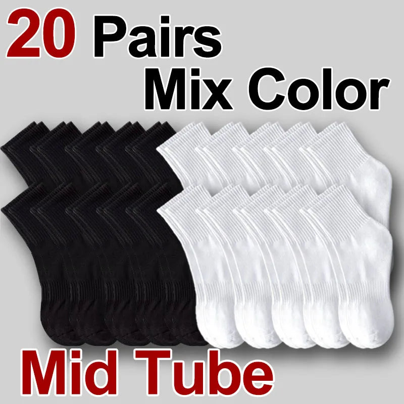 Pack de Calcetines Deportivos Unisex Transpirables 5/10/20 Pares