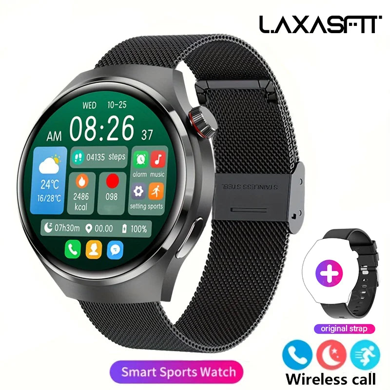 Smartwatch G.L Wear 2025 con Pantalla HD y Monitoreo de Salud