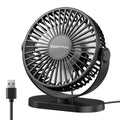 Mini ventilador eléctrico montado en la pared de escritorio
