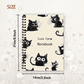 Mini Cuaderno A7 Kawaii de Gato