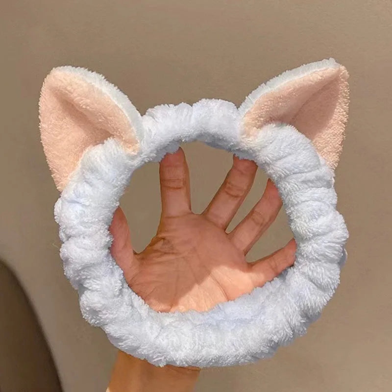 Diadema de Felpa para Baño y Skincare