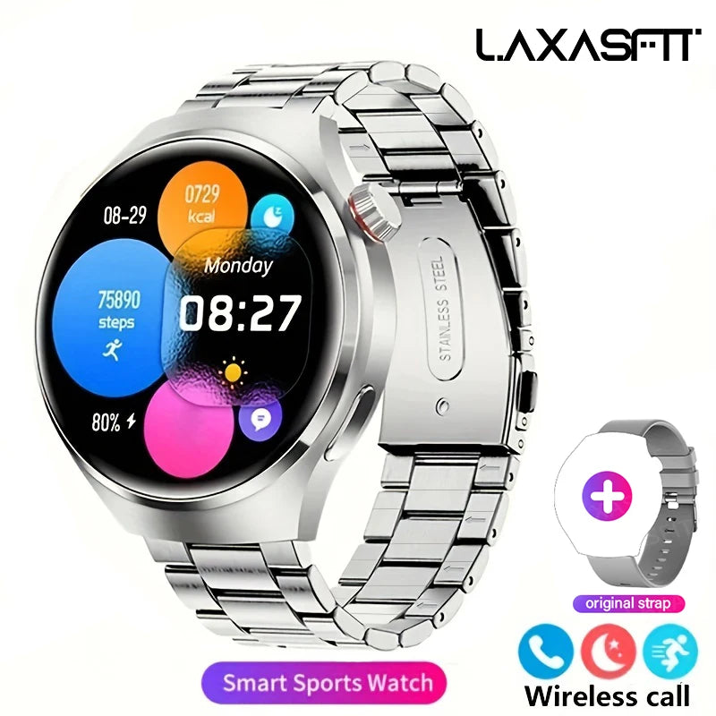 Smartwatch G.L Wear 2025 con Pantalla HD y Monitoreo de Salud