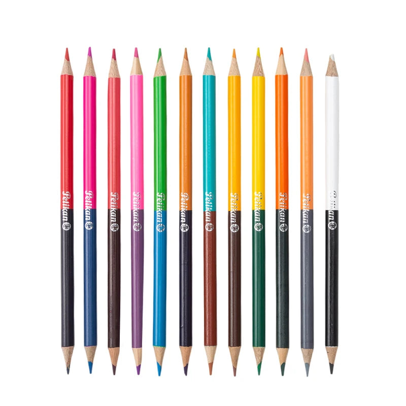 Lápices de doble cabeza de 24 colores