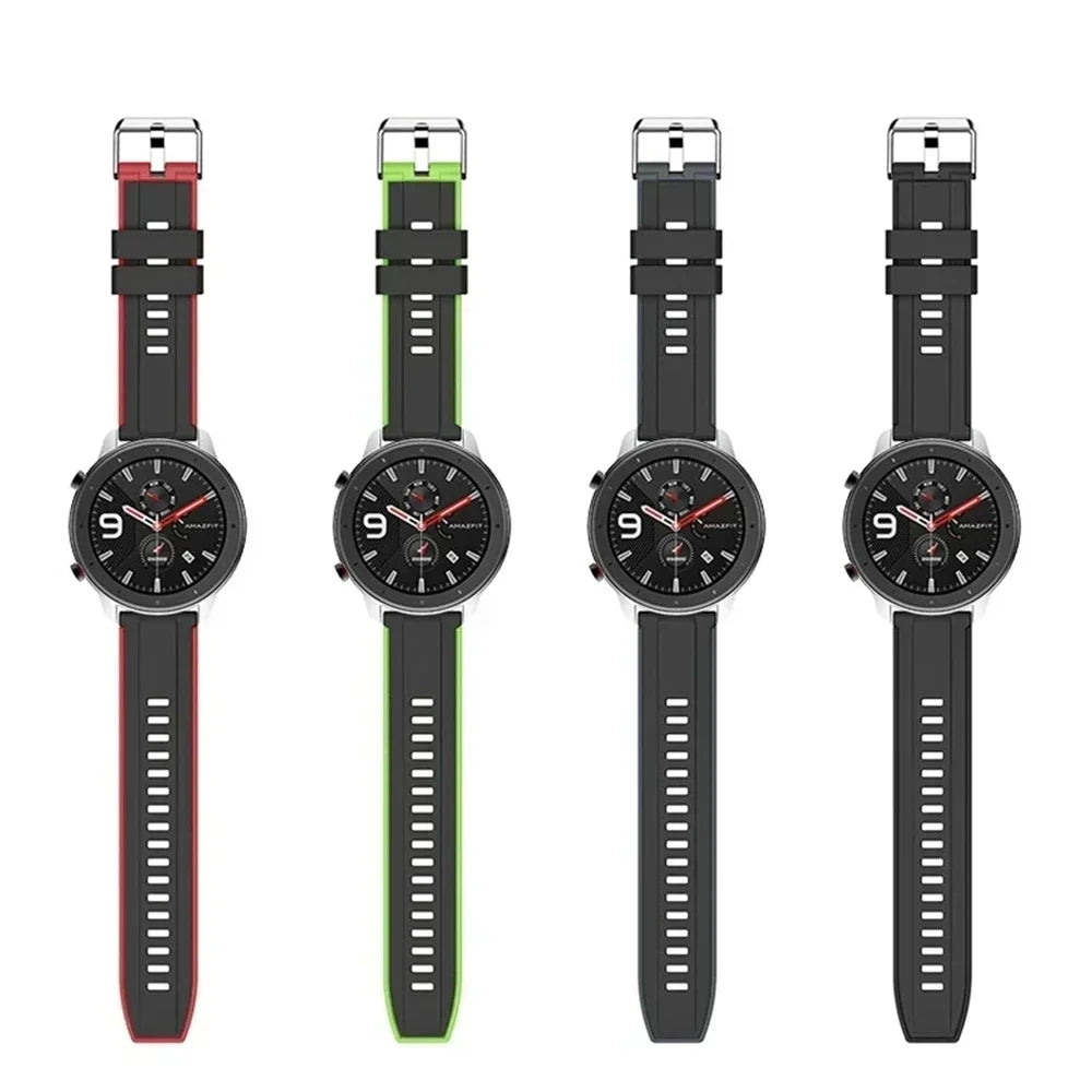 Correa de Silicón Deportiva 20mm/22mm para Huawei y Honor Watch