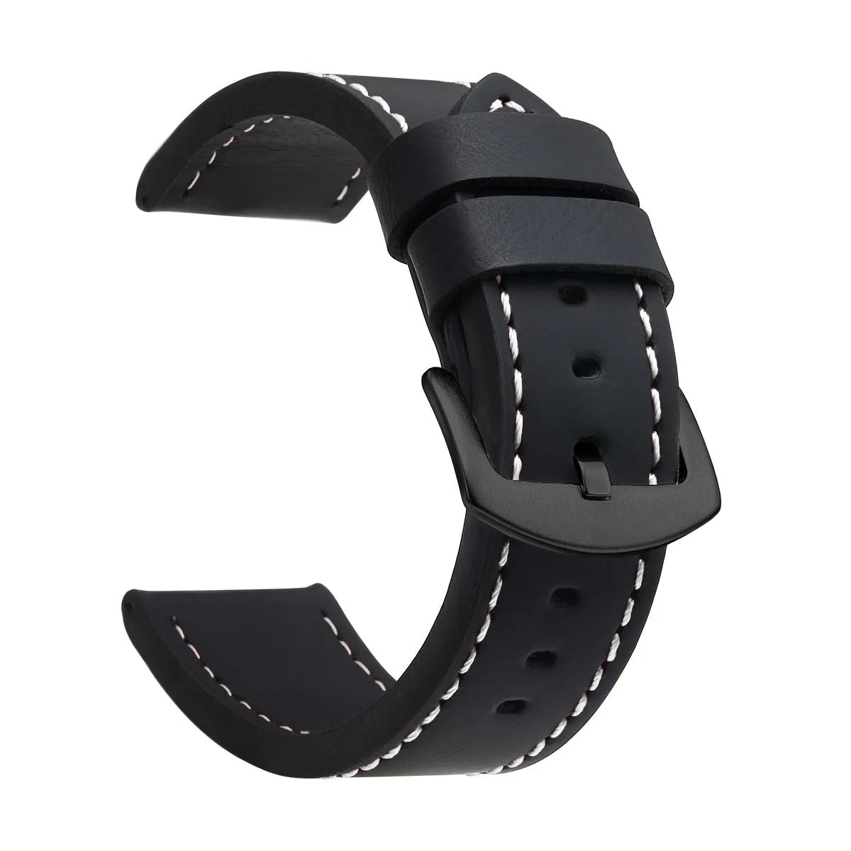 Correa Vintage de Piel SAMCO para Reloj con Hebilla de Acero inoxidable