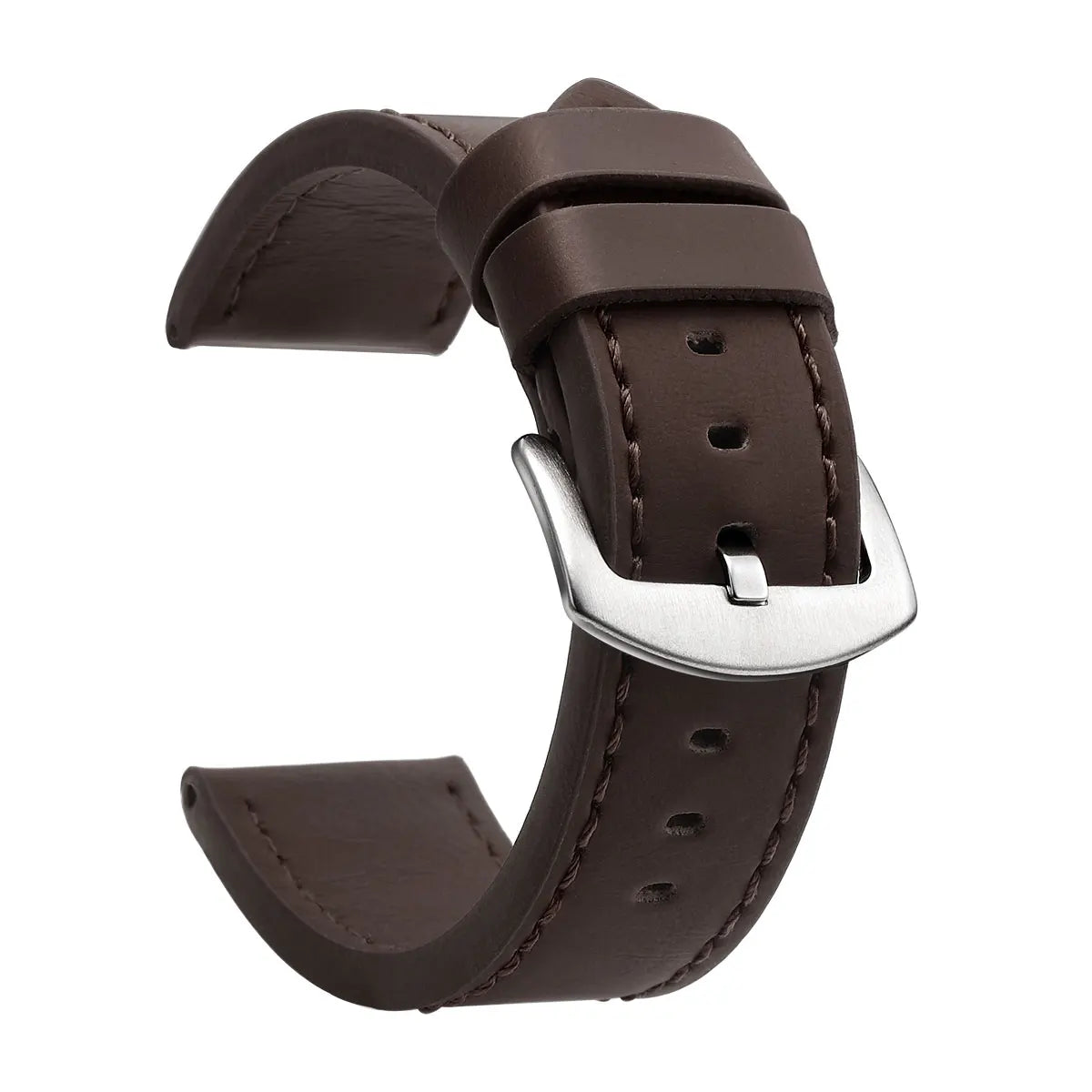 Correa Vintage de Piel SAMCO para Reloj con Hebilla de Acero inoxidable