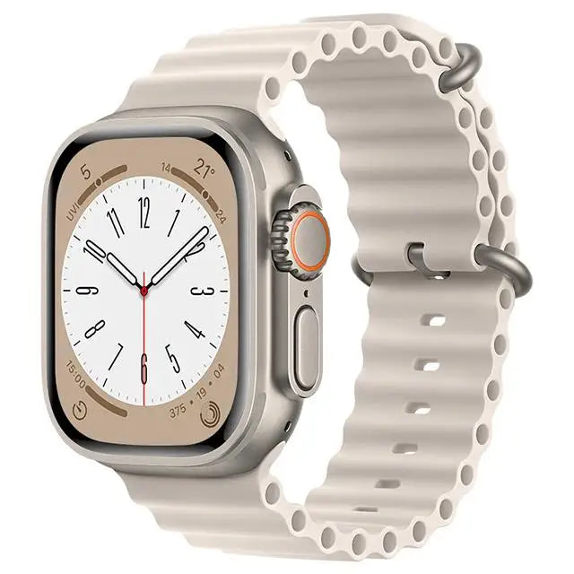 Correa Ocean de Silicón para Apple Watch Series y Ultra