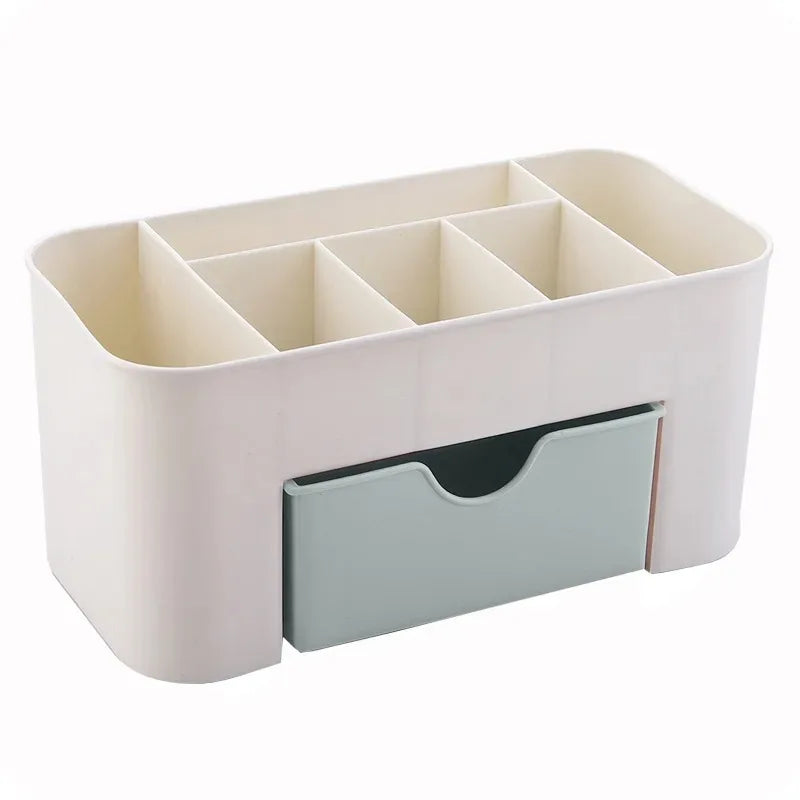 Contenedor organizador de plástico para decoración de uñas