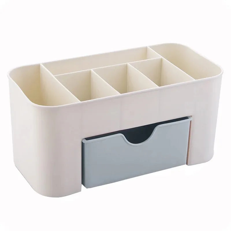 Contenedor organizador de plástico para decoración de uñas
