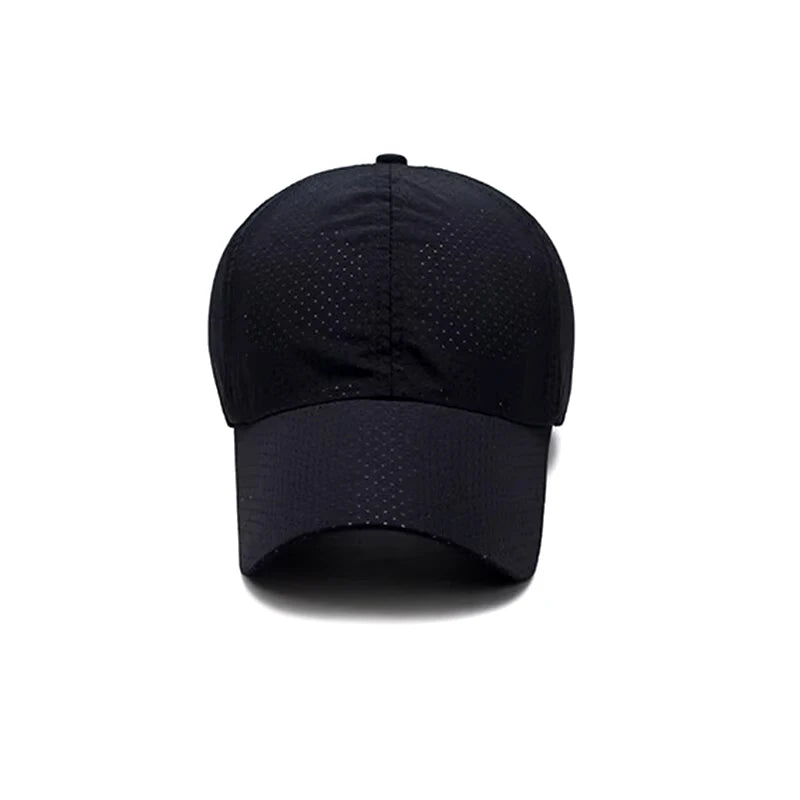 Gorra de malla de Color sólido, gorra de béisbol