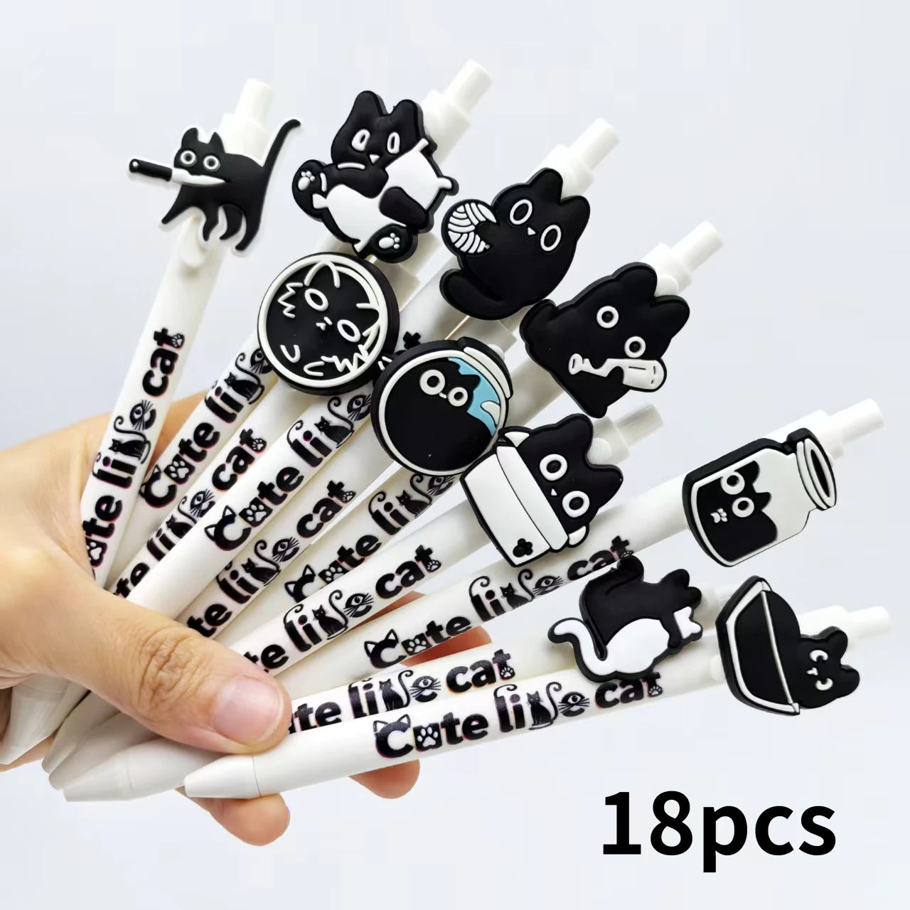 Bolígrafo de gatito kawai