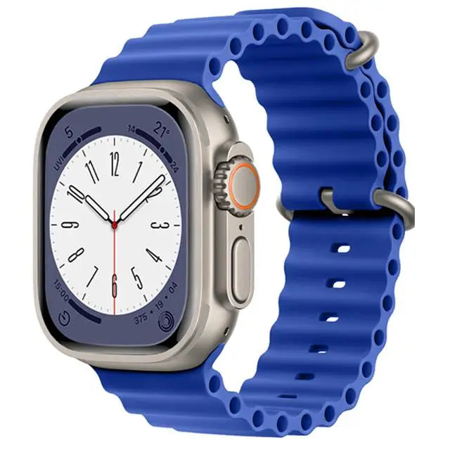 Correa Ocean de Silicón para Apple Watch Series y Ultra
