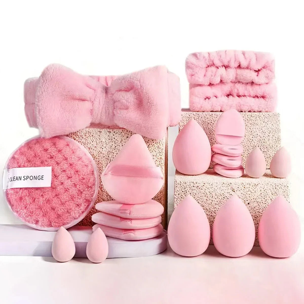 Set de Esponjas de Maquillaje 33 Piezas