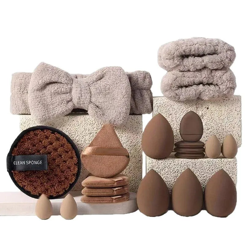 Set de Esponjas de Maquillaje 33 Piezas