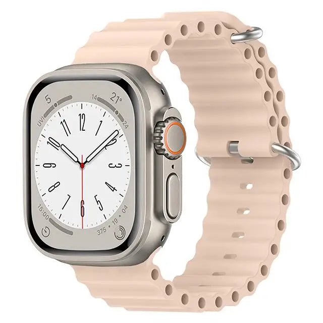 Correa Ocean de Silicón para Apple Watch Series y Ultra