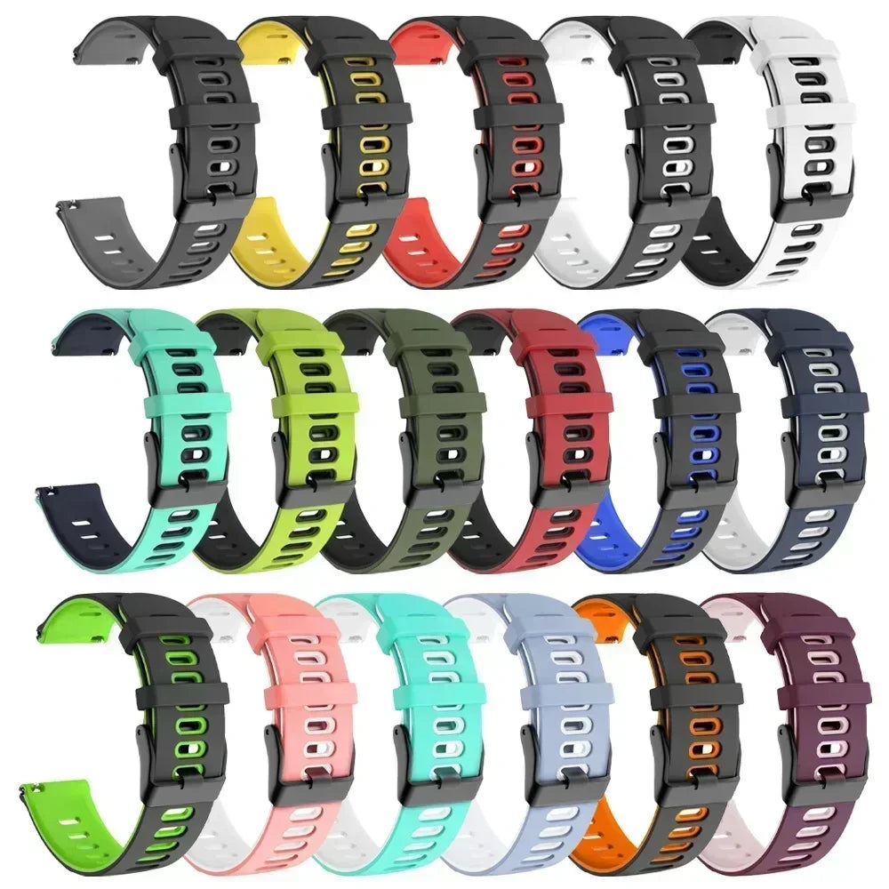 Correa de Silicón Deportiva 20mm/22mm para Huawei y Honor Watch