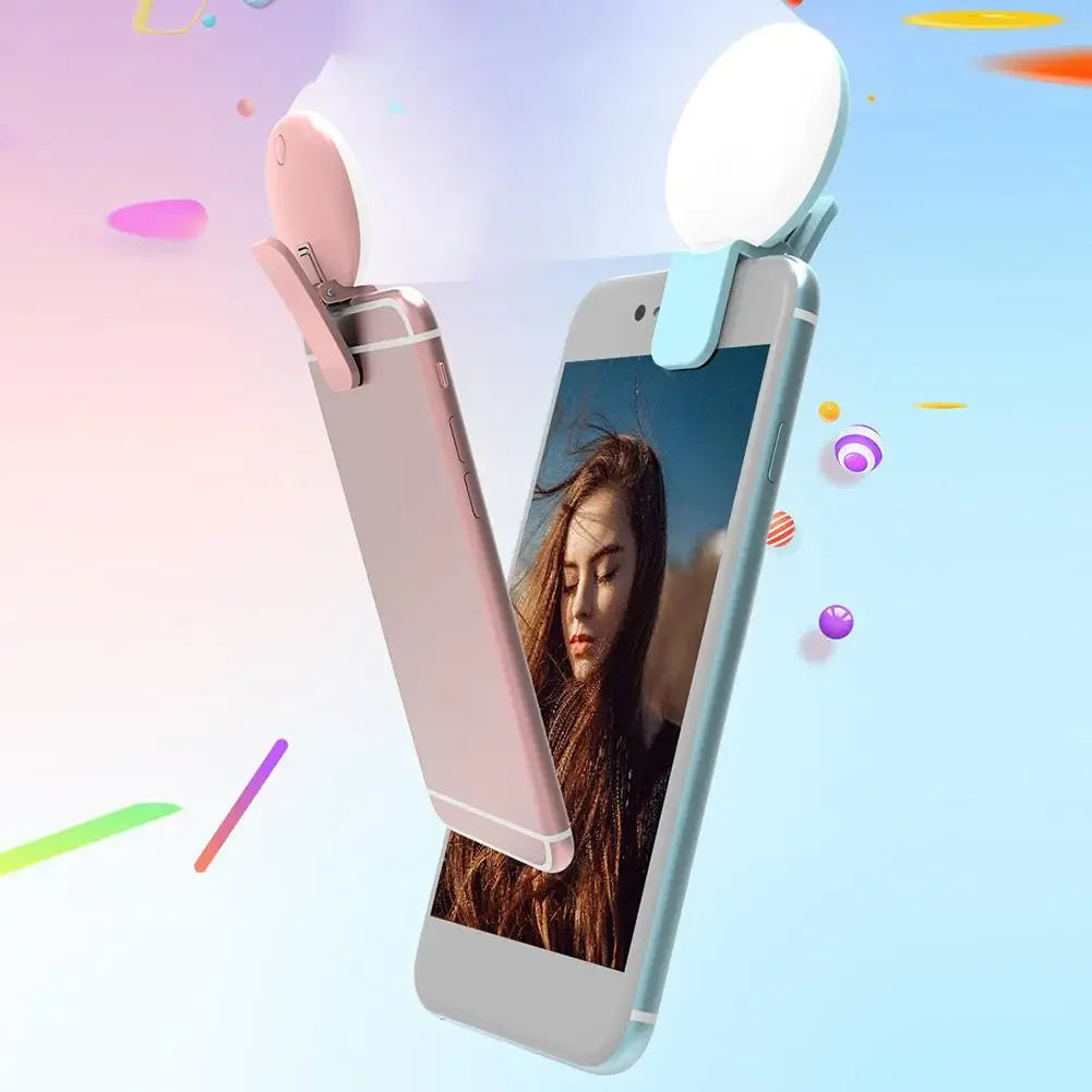 Anillo de Luz LED para Selfie con Clip