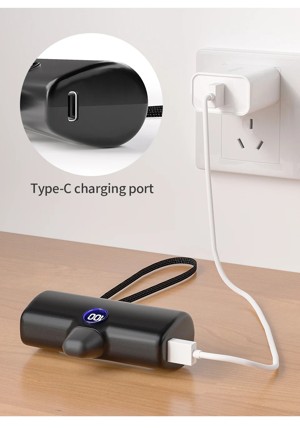 Mini cargador portátil, Banco de energía portátil
