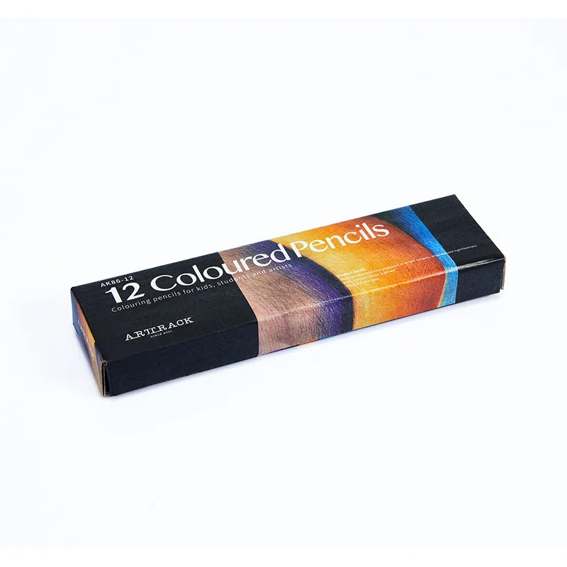 Juego de lápices de colores de madera, suministros de arte coloridos para colorear