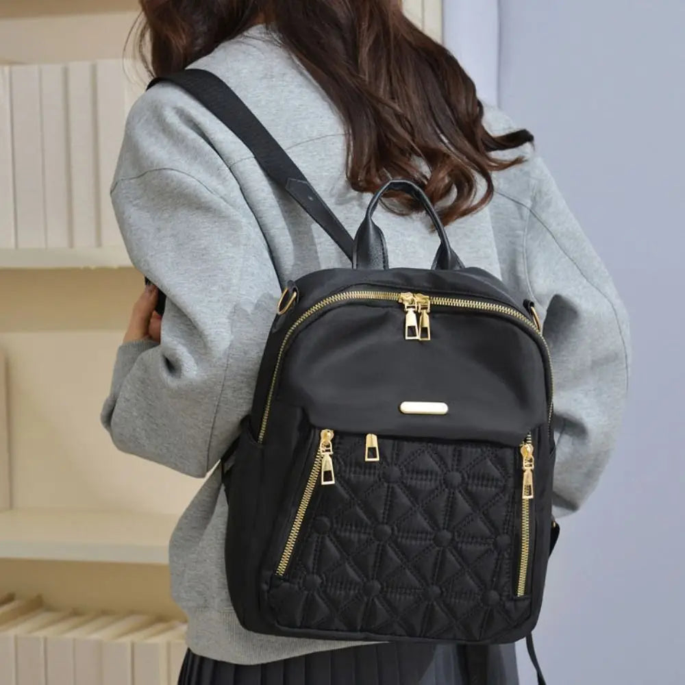 Mochila de lujo Simple de tela Oxford,