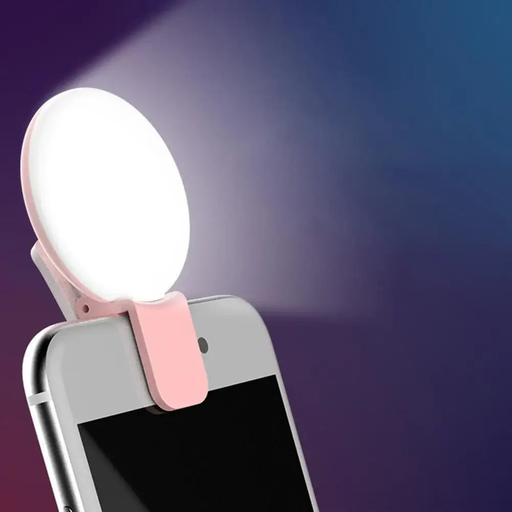 Anillo de Luz LED para Selfie con Clip