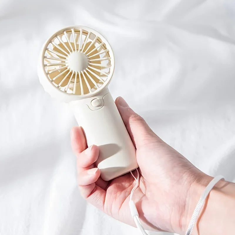 Mini ventilador portátil ventilador de mano