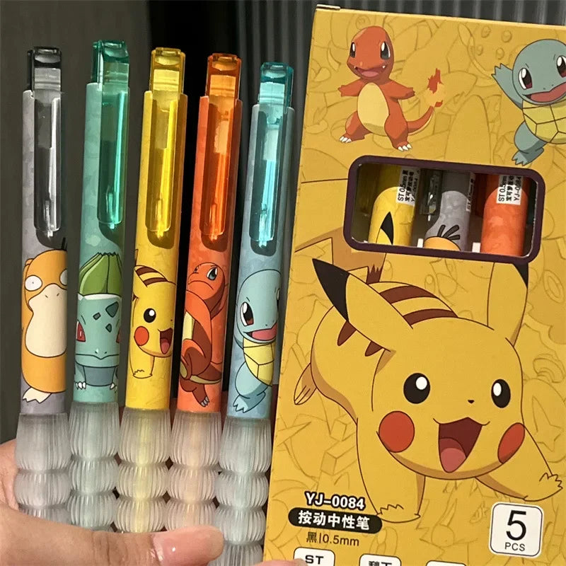 Juego de bolígrafos de Gel de anime