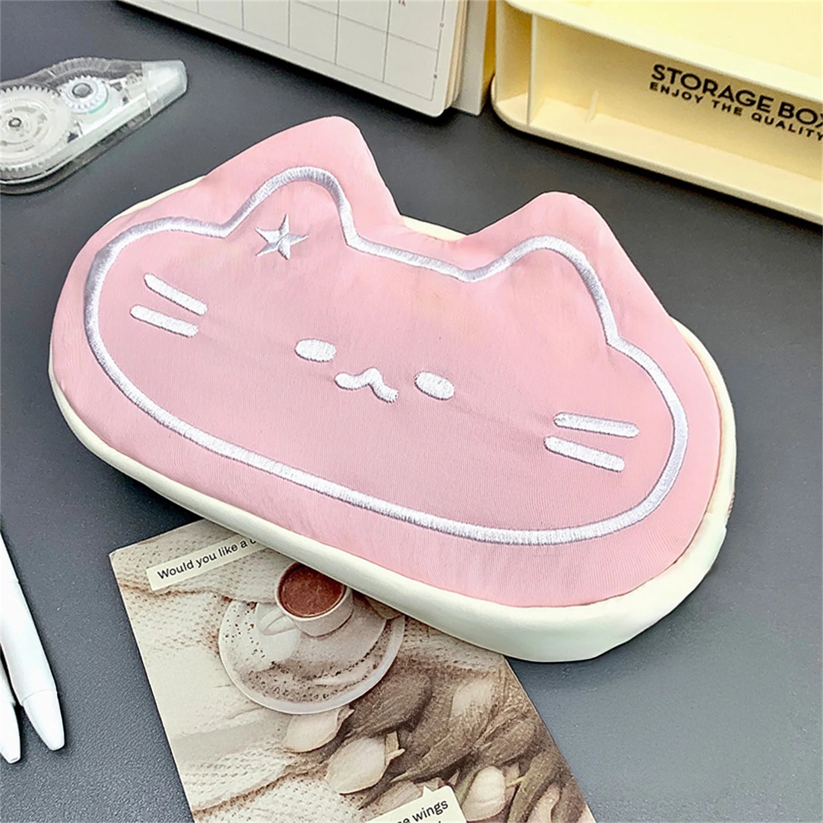Estuche Kawaii de Felpa para Lápices