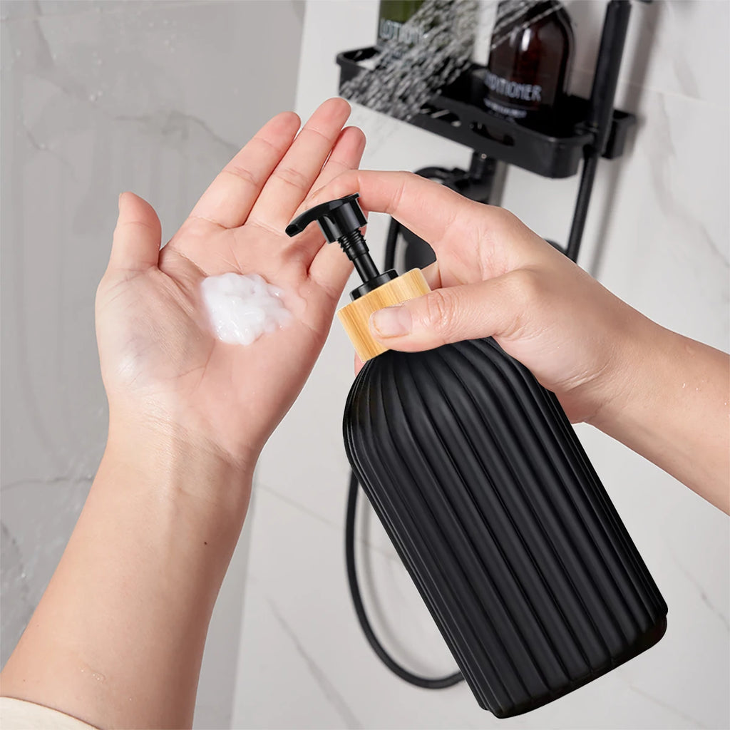 Organizador de Baño con Dispensador de Jabón