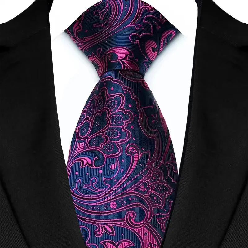 Corbata Elegante para Hombre 8CM Diseño Premium para Bodas y Oficina