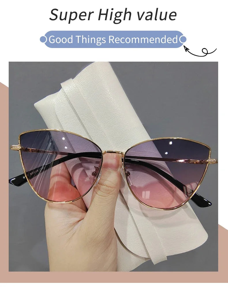 gafas de sol clásicas ojo de gato