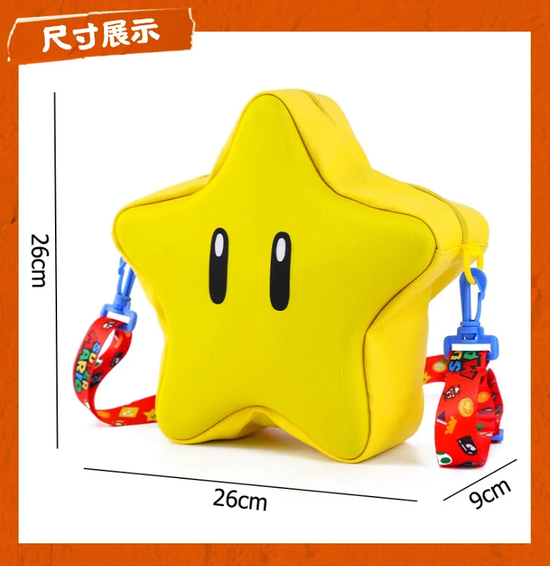 Mochila kawai forma de estrella para niño