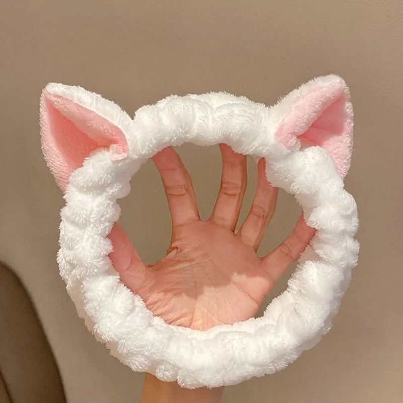 Diadema de Felpa para Baño y Skincare