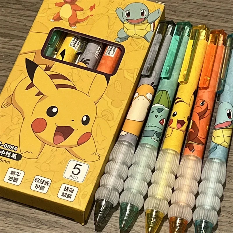 Juego de bolígrafos de Gel de anime