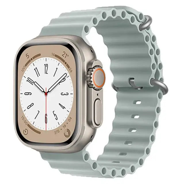 Correa Ocean de Silicón para Apple Watch Series y Ultra