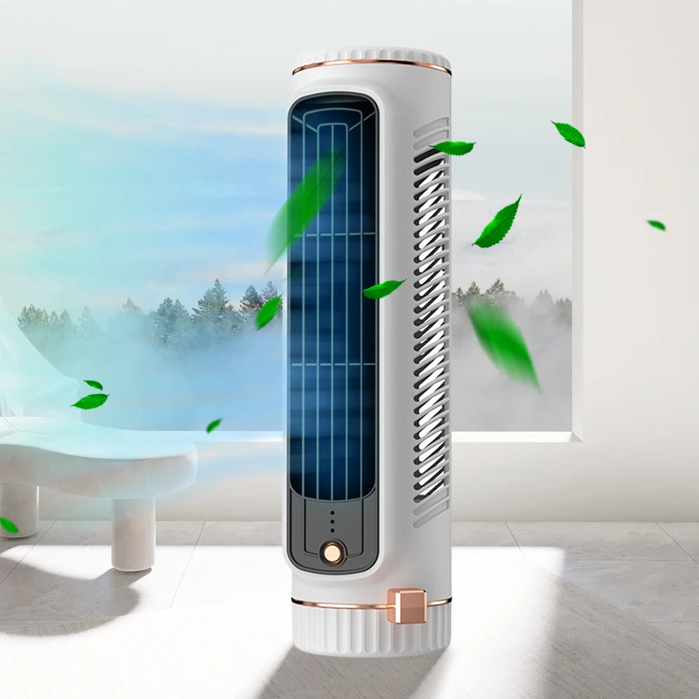 Ventilador de torre de 5W, aire acondicionado portátil con carga USB