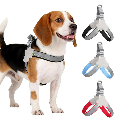Arnés Reflectante Ajustable para Perros Pequeños y Medianos