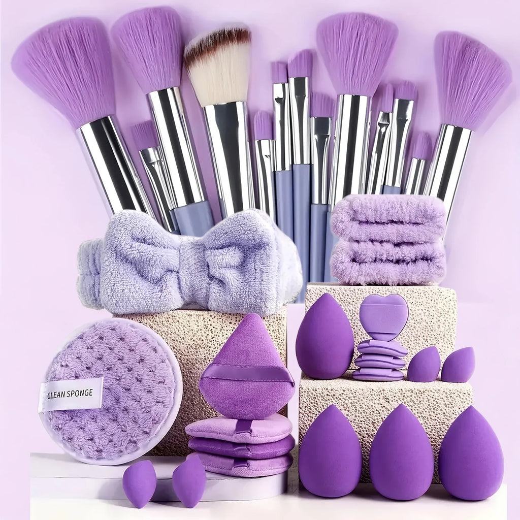 Set de Esponjas de Maquillaje 33 Piezas
