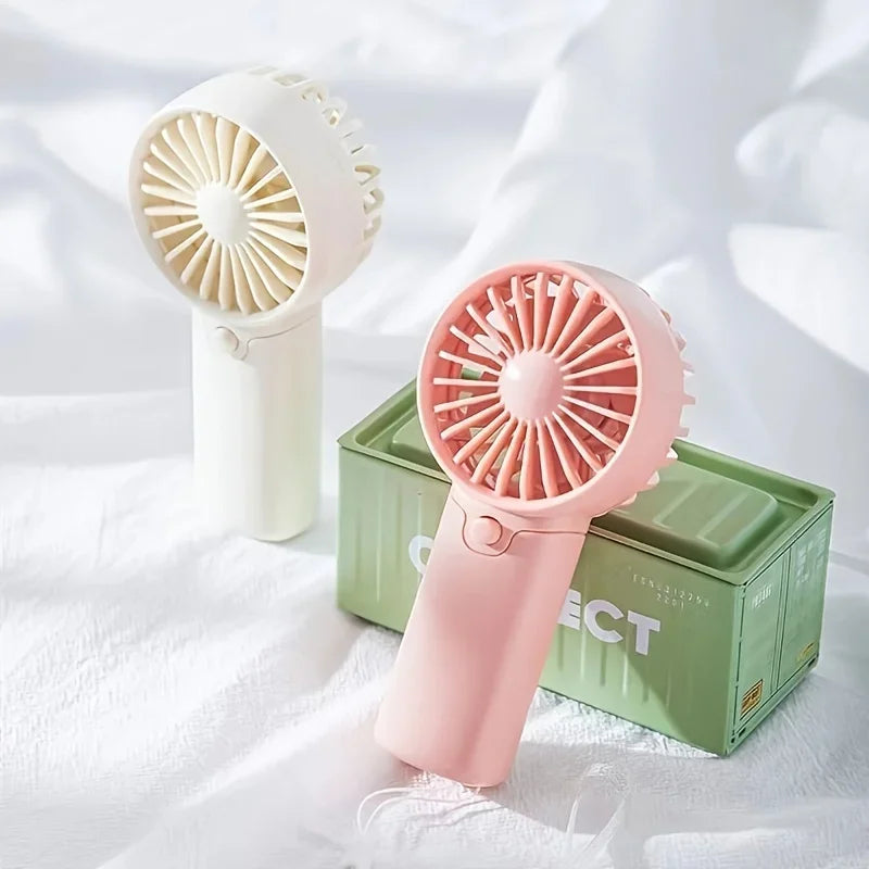 Mini ventilador portátil ventilador de mano