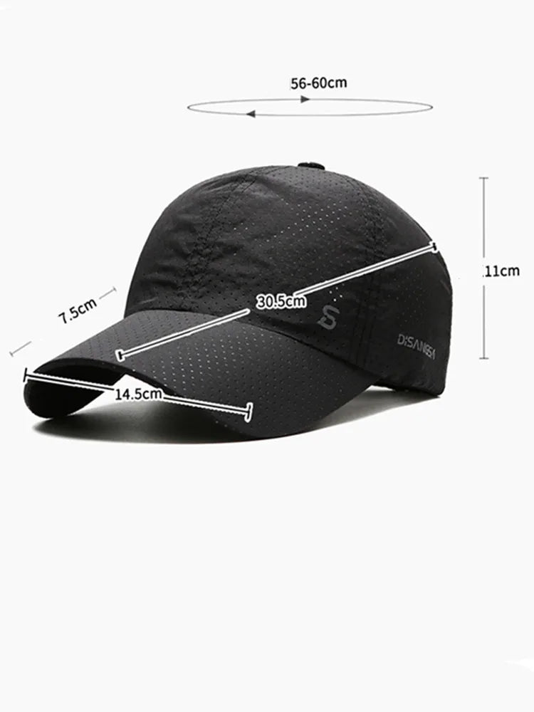 Gorra para el sol para hombre al aire libre