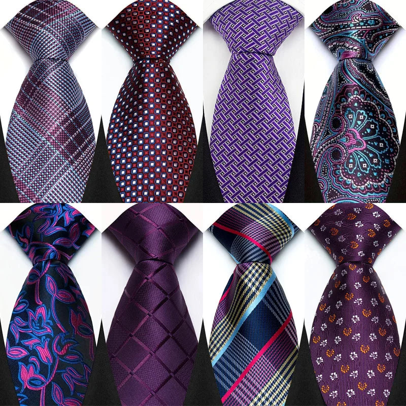 Corbata Elegante para Hombre 8CM Diseño Premium para Bodas y Oficina